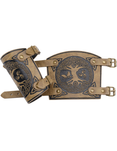 BT333- Brazalete Arquero Marrón Árbol...