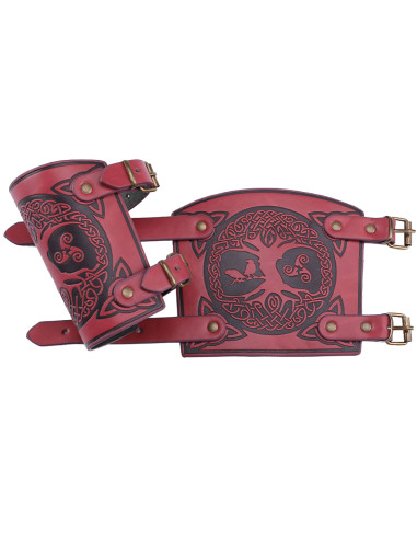 BT334- Brazalete Arquero Rojo Árbol...