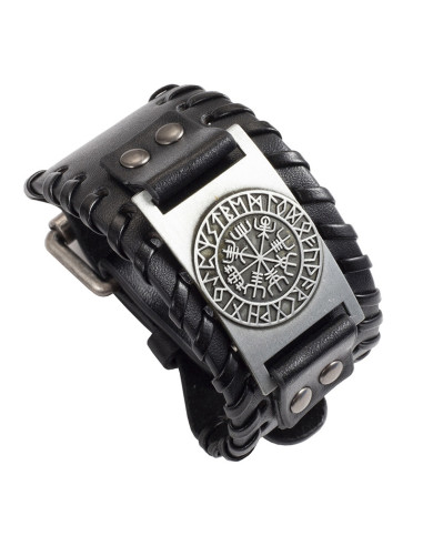 BT321 - Pulsera Negra VegvisirBrújula...