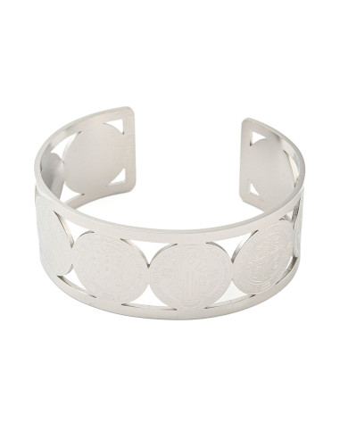 AT310- Brazalete medallas San Benito,...