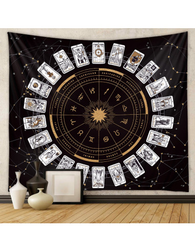 Tapiz 150x130 Tarot Blanco - 60250