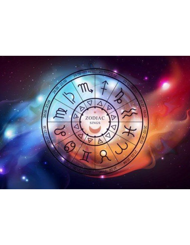 Tapiz 95x75 Zodiaco color, con...