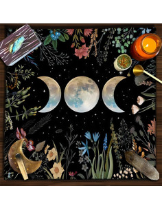 Tapete Triple Luna Flowers...