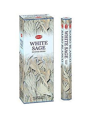 Incienso Salvia Blanca Hexag - DF209