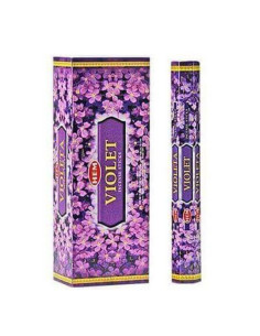 Incienso Violeta Hexag. -...