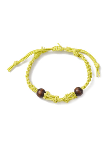 BT542- Pulsera Cuerda red amarilla,...
