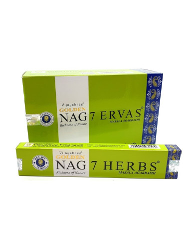 Incienso Nag 7 Hierbas - Vijayshree...