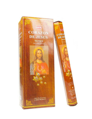 Incienso Corazón de Jesus Hexag. - DF271