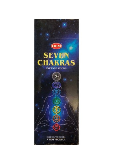 Incienso 7 Chakras Hexag. - DF286