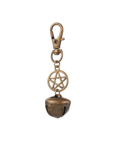BD054 - Cascabel con Pentagrama, bronce