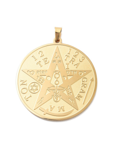 AC663 - Tetragramatón Gr, dorado