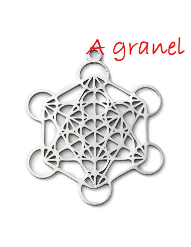 AG3-575 Cubo Metatrón, plateado