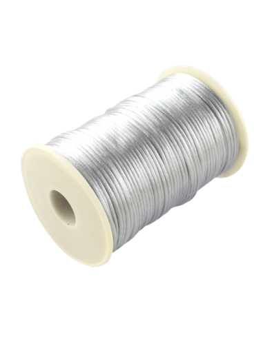 T1105 Rollo cordón plateado