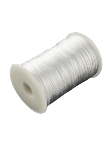 T1104 Rollo cordón blanco