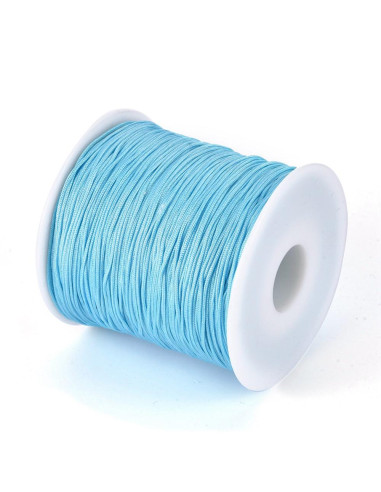 T1155 Rollo Hilo de Nylon azul 0.8...