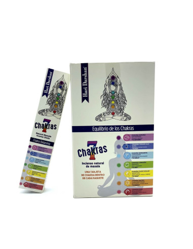 Incienso Tribal Soul Blanco 7 Chakras...