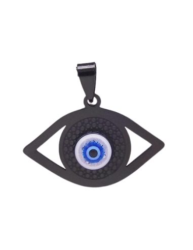 AC923 - Colgante Ojo Turco Negro