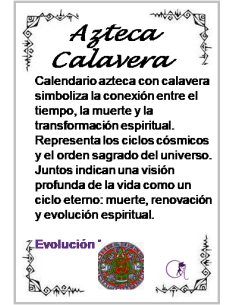 RA152 - Calavera Azteca 2