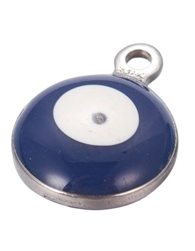 AC390 - Ojo Turco en Azul Oscuro Mini