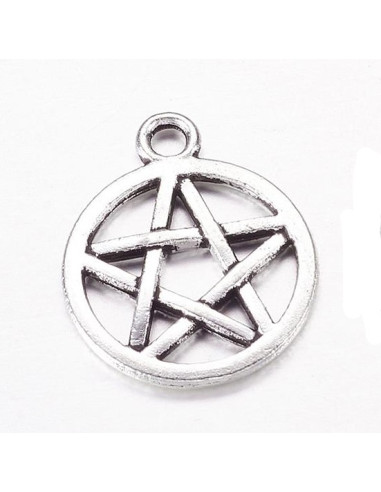 RA010 - Pentagrama Protección, plateado