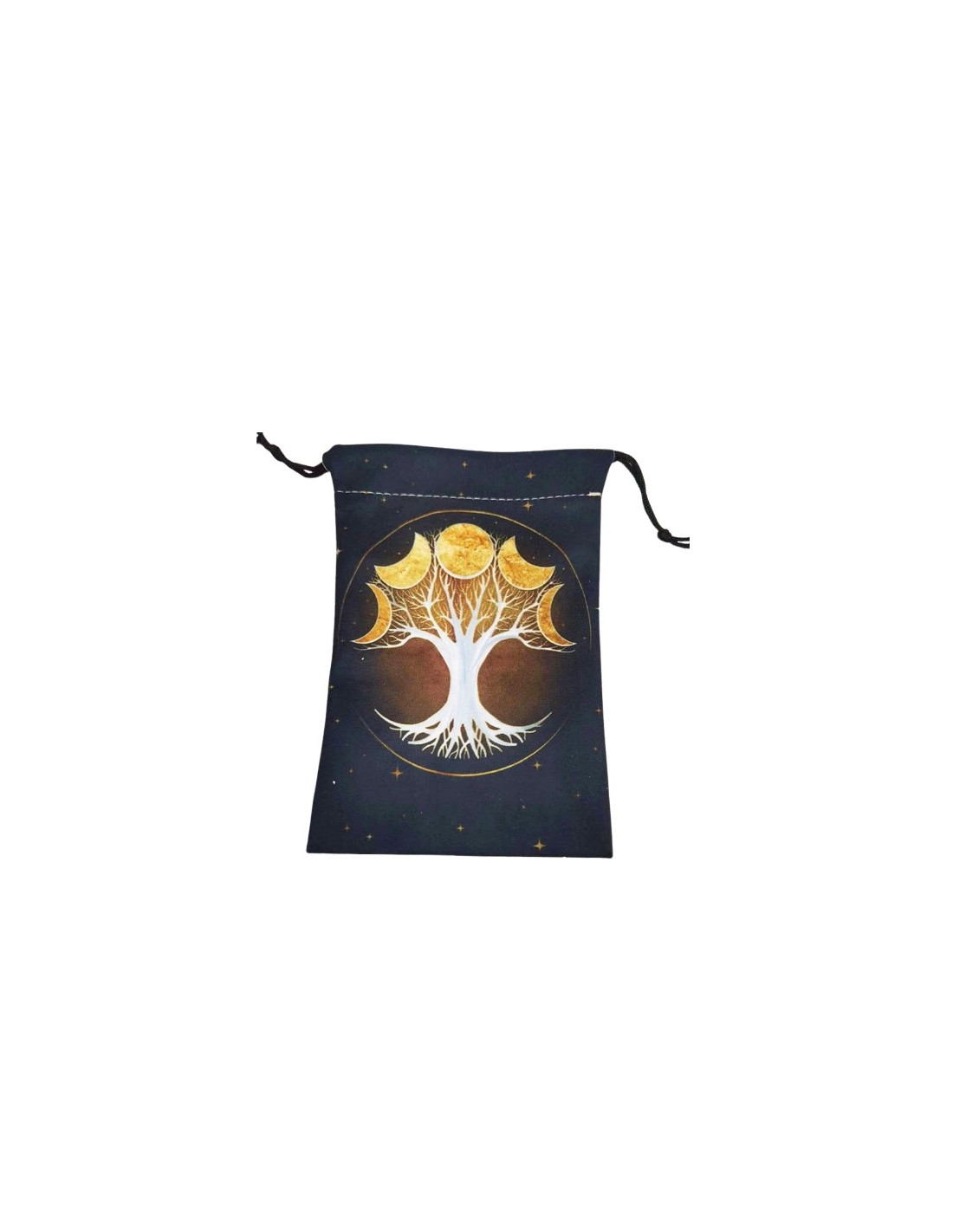 CREATCABIN Set De 4 Bolsas De Terciopelo Para Cartas De Tarot, Soporte Y Almacenamiento Portátil Para Adivinación Y Cristales
