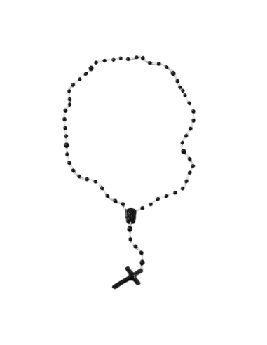 RS204 -Rosario de hilo y pvc