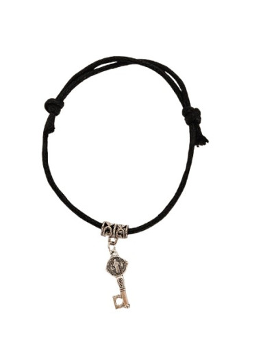 BT711 - Pulsera Cuerda Llave San Benito
