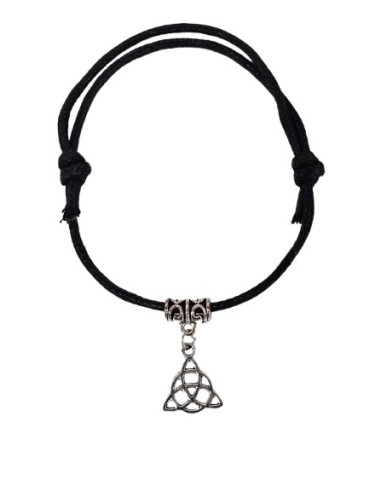 BT714 - Pulsera Cuerda Triqueta