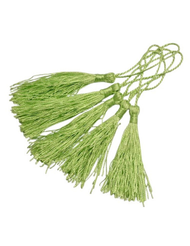 BD025 Fleco decorativo verde, pack 10...