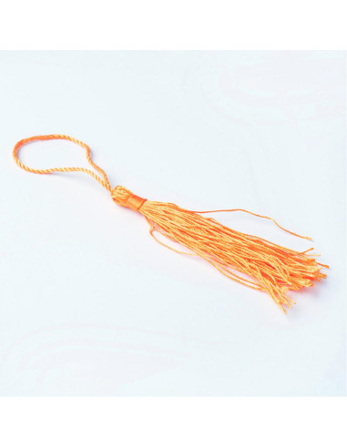 BD026 Fleco decorativo naranja, pack...