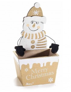 Cesta Navidad Madera - 56404 2