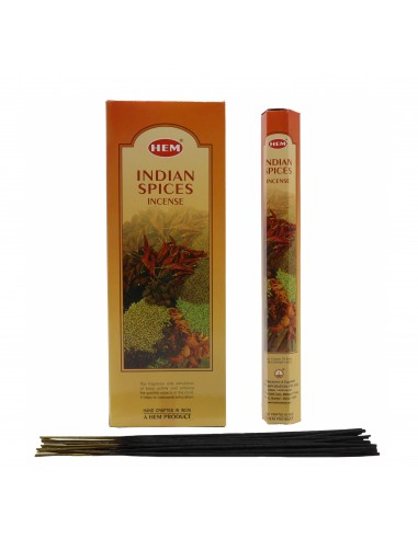 Incienso Especies Indias Hexag - DF149
