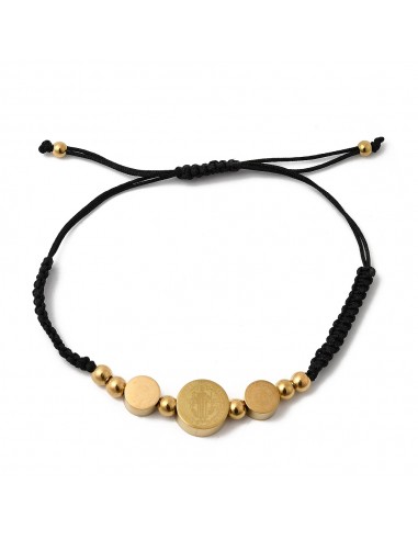 AT045 Pulsera Medalla San Benito...