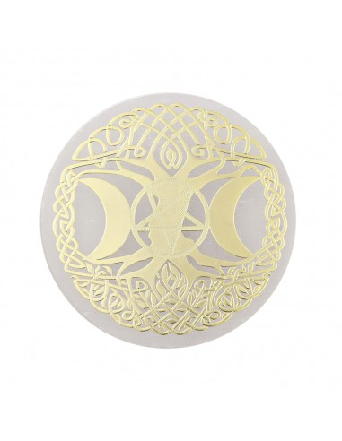 Placa carga de Selenita, Arbol Triple...