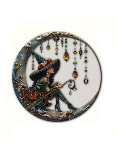 Decorativo Pared Bruja 20 cms - 52357