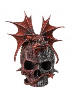 Calavera Dragón Rojo - 80347