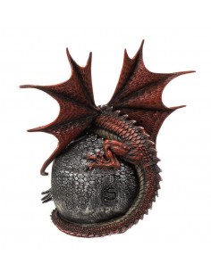 Calavera Dragón Rojo - 80347 2