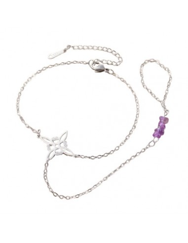 AT501 - Pulsera Anillo con Nudo de...