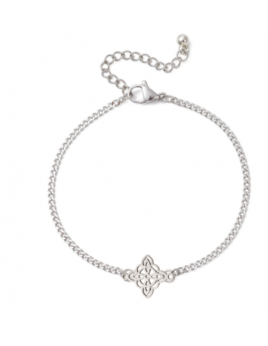 AT405 Pulsera Nudo de Bruja Doble,...