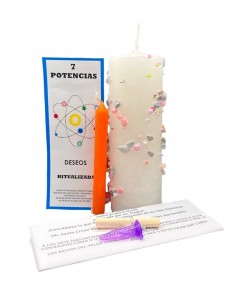 Velón 7 Potencias Ritual