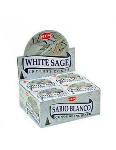Incienso Cono Salvia Blanca - DK706