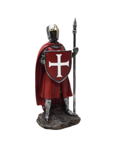 Templario, rojo, 20 cms -... 2