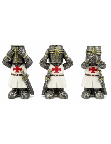 Templarios Cruz Roja, pack 3 uds - 78760