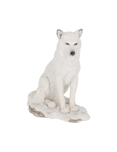 Lobo Blanco 19 cms - NN90504