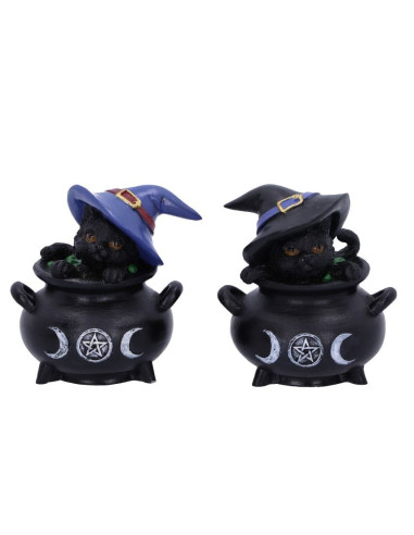 Gatos en caldero, pack 2 uds - NN90821
