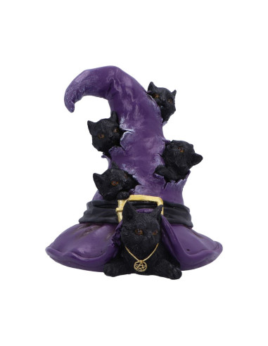 Gatos en Sombrero de Bruja - NN90824