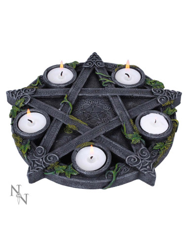 Pentagrama Wicca, velas de te - NN92830