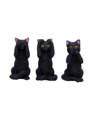 Gatos Sabios, 3 uds - NN91307