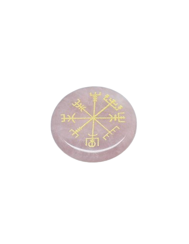 MV727 - Talismán Cuarzo Rosa con...