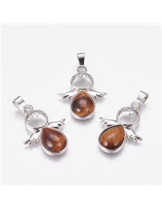 Y015 - COLGANTE ANGELITO AGUA MARINA 2